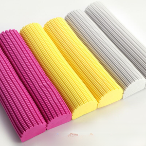 Đầu Lau Nhà Bằng Mút Cotton Gấp Đôi Thấm Nước Đầu Lau Sàn Mút Thay Thế Đầu Lau Sàn Vải Miệng Nhỏ Dùng Chung 28CM