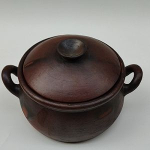 Panci Kendil Kuali Gudeg Rebus Godog Jamu Herbal Tanah Liat - D 20 cm Diameter 20 cm Kapasitas 2.5 Liter