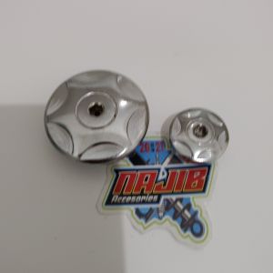 Pemanis Kalter Tutup Manik Honda Yamaha Tutup Baut Bak Magnet Honda gl cb Tiger Megapro Bahan Full Besi Crome