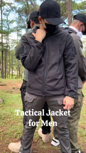 Áo Khoác Chiến Thuật TAD Áo Khoác Tactical Lót Nỉ Vải Trượt Nước