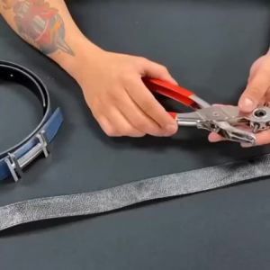 Dụng Cụ Đục Lỗ Da Đa Năng Dụng Cụ Đục Lỗ Bằng Thép Carbon Thông Thường Phụ Kiện Thủ Công - Dụng Cụ Làm Việc Da Đa Năng Cần Thiết