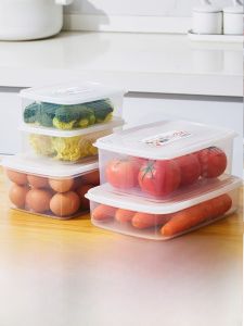 Large Size Freshness Preservation Box for Fruits And Vegetables Kitchen Accessories Refrigerator Storage Container Japanese Made