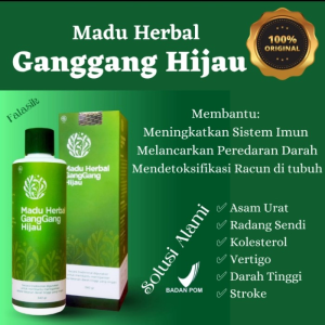 Madu Herbal Ganggang Hijau Asli 100% Original