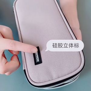 TXS46 Kotak Pensil 3 Ruang Kapasitas Besar Polos FASHION Tempat Pensil TKM