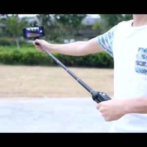 Tripod Tongsis Bluetooth remote control Tripod Selfie Sticks Universal 1/4 screw For Camera HP
