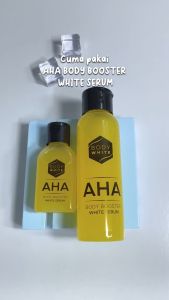 Body White Aha Body Booster White Serum 30ml & 100ml | Beyoutee.id
