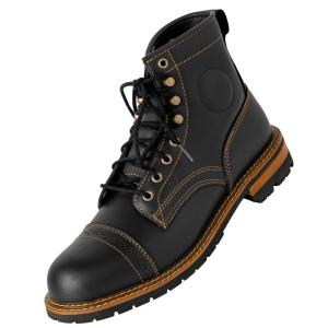 ALIEN SNAIL | Retro Work Leather Boots for Men