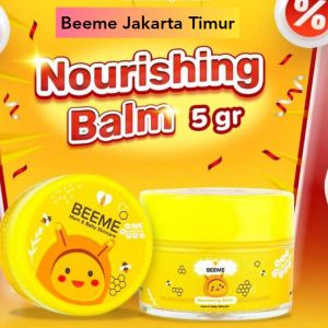 BeeMe Nourising balm MINI SIZE 5 gr utk perawatan kulit baby dan dewasa.