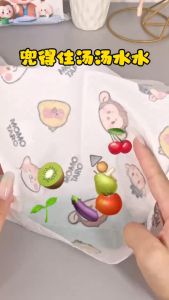 Momotaro Disposable Food Bib - 10pcs Individual Packaging