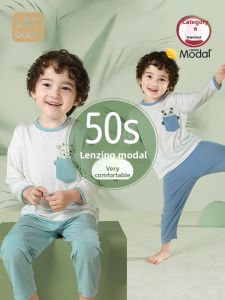 UIN BABY | Summer Lightweight Ice Silk Long Sleeve Set for Boys and Girls