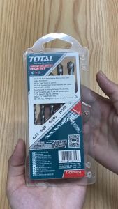 Bộ khoan bê tông Total TACSD1945 TACSD5055 đa kích thước không bị ăn mòn biến dạng mũi khoan chính hãng - Thinksafe