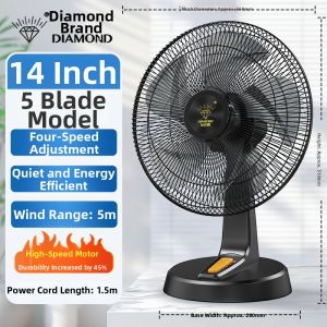 Diamond | Five Blade Table Fan
