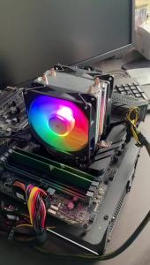 X99 RGB CPU Air-Cooled Cooler 3PIN/4PIN PC Processor Radiator For Intel LGA 1151 1155 1200 X99 1700 2011 AM5 AM3 AM4 Ventilador