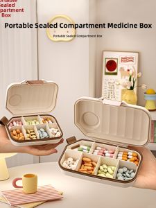 Portable Week Day Organizer Pill Box Large Capacity