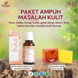 Paket Duo Bulus SR12 BPOM Membantu Mengencangkan payudara  Memudarkan Strechmark Sabun bulus & Minyak bulus terlaris