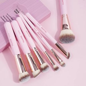 MAANGE Bộ 7 Cọ Trang Điểm - Kem Nền Che Khuyết Điểm Phấn Mắt Mềm Mại Dày Đặc Tóc Tổng Hợp Bộ Dụng Cụ Mỹ Phẩm Dành Cho Kem Lỏng