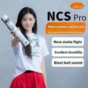 2025 Original  Brand1 tube 12 pcs NCS Pro Ball endurance flight stability NCS PRO artificial badminton ball