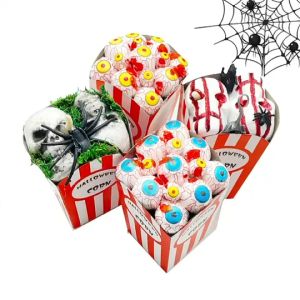 ฮาโลวีนจำลอง แมงมุมเมาส์ ลูกตา โฟมข้าว โพดคั่ว บ้านผีสิง ปาร์ตี้วันหยุดสยองขวัญ อุปกรณ์ประกอบฉากตกแต่ง/JT.Lifestyle