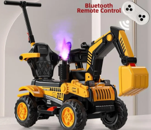 LIWAN | Rideable Excavator Remote and Manual Control Toy Car