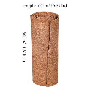 Plant Fiber Roll Natural Reptile Carpet Mat Reptile Bedding Supplies Insulation Flowerpot Basket Coconut Coir Liner Sheet Coco