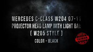Mercedes C Class W204 07-11 Projector Head Lamp [One Pair Left & Right]