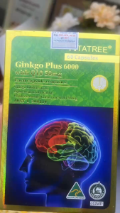 TPBVSK Vitatree Ginkgo Plus 6000 with Q10 – Bổ sung dinh dưỡng hỗ trợ trí nhớ và sự tập trung