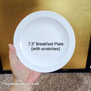 AMWAY USA BY CORNING MICROWAVABLE USED PLATE • PER PIECE • JAPAN SURPLUS
