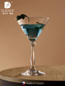Duende Crystal Glass Home Use Red Wine Cup High Footed Cocktail Creative European Style Personalized Drinking Utensils