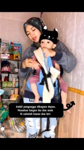 Baby Hipseat / Baby Carrier / Gendongan Bayi Dudukan 4in1 Bahan Polyester