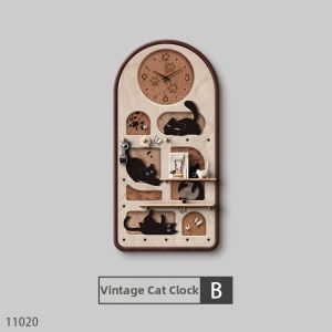 RUIBAHAO | Retro French Style Corridor End Decorative Wall Hanging Shelf