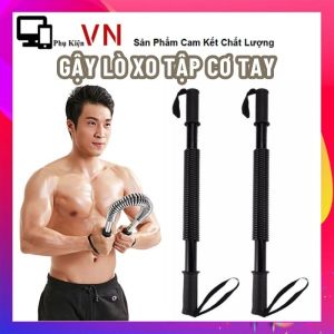 Gậy Lò Xo Bẻ Tập Cơ Tay Ngực Vai Hàng Chuẩn Lực Từ 20KG Đến 40kg Luyện Tập Thể Thao Tại Nhà - Thanh lò xo Titan Giảm mỡ Tăng cơ Cải thiện sức khỏe / Gậy Bẻ Tập Cơ Tay