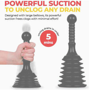 Sink Pipeline Dredger Kitchen Toilet Drain Plungers Bath Sink Power Pipe Dredging Tool Suction Cup Plug Toilet Bathroom Tools