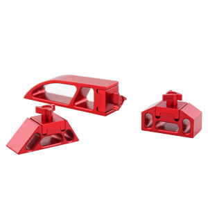 Sandpaper holder compact DIY hand tool woodworking aluminum alloy flat arc polishing tool fixed polishing model