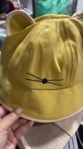 Mũ Tai Mèo Nữ Dễ Thương | Mũ Bucket Tai 3D Siêu Xinh Phong Cách Hàn Quốc Chống Nắng Cực Đỉnh