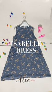 ISABELLE DRESS - Dress Anak - Dress Anak Perempuan - Atasan Anak - Baju Anak 5-8 Tahun