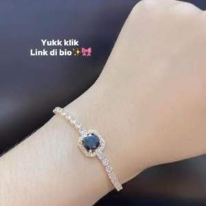 Gelang serut titanium permata mewahh