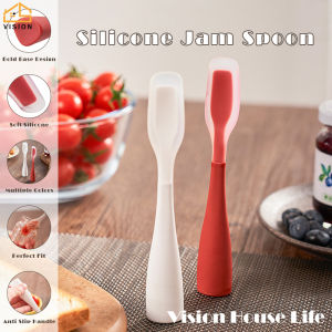 Vision Multifunctional Nonstick Silicone Spatula Kitchen Flexible Scraper Turner Multipurpose Jam Spatula Household Cooking Utensils - Nylon Core Handle