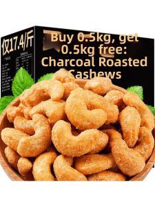 Charcoal Roasted Cashews 500g