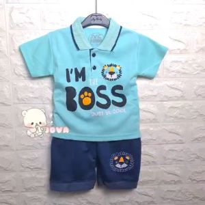 JOVA BAJU BAYI LAKI-LAKI SETELAN: TRENDSY & KEREN UNTUK ANAK COWO 6-12 BULAN
