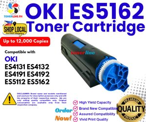 Oki ES5162 Compatible and for Use in Toner Cartridge