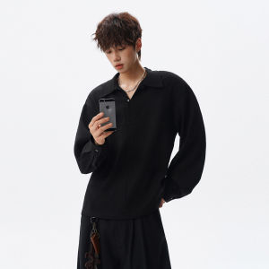 NANSSE | Stylish Loose American Shirt White Long Sleeves