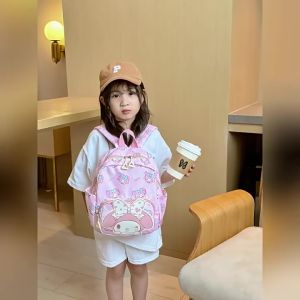 กระเป๋าเป้เด็ก 13นิ้ว ลายการ์ตูน Sanrio น่ารัก เป้เด็กอนุบาล ซานริโอ้ คุโรมิ ชินนาม่อนโรล มายเมโลดี้กรุงเทพฯ จัดส่งทันที