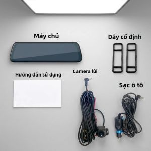 Camera Hành Trình Ô Tô 4K WIFI Màn Hình Cảm Ứng Camera Kép Trước Sau Ghi Hình Đỗ Xe 24H Ghi Hình Trực Tuyến Camera Hành Trình Tự Động