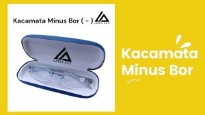 Laris Acc - Kacamata Minus Tanpa Bingkai Uniseks Bahan Anti Patah