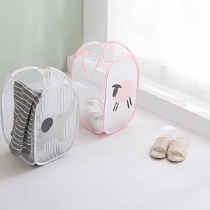 Fasiyo - Keranjang Baju Kotor Lipat Motif Karakter / Laundry Basket / Keranjang Kartun