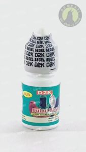 SEMPATI Bubul Basah D2K: Obat Burung Sakit Bubul Basah & Kaki Gatal