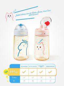 SCHOOLREADY | PPSU Baby Drinking Straw Cup