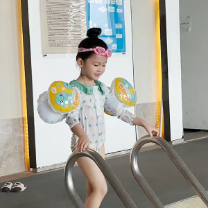 SG EmmAmy® Kids Cute Inflatable Swimming Arm Ring Swim Float Arm Circle Kids Swimming Equipment Double Airbags