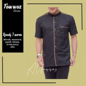 Baju Koko Pria Lengan Pendek & Kemeja Koko Lengan Pendek Terbaru - Gratis Ongkir