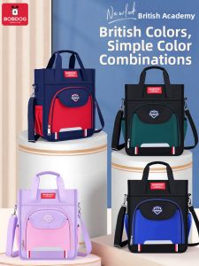 MINGZHUO | Large Capacity Student Bag Canvas Book Satchel School Use